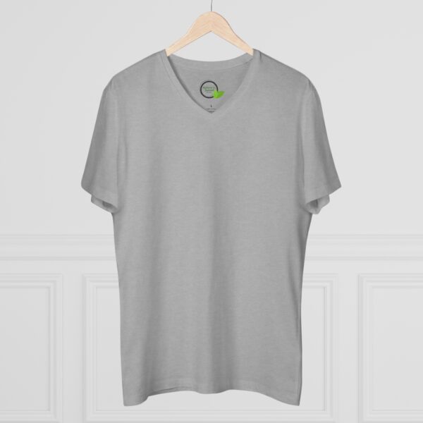 Nature's Sunset Organic Men’s Presenter V-Neck - Image 4