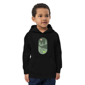 Nature's Sunset Kids Eco Hoodie