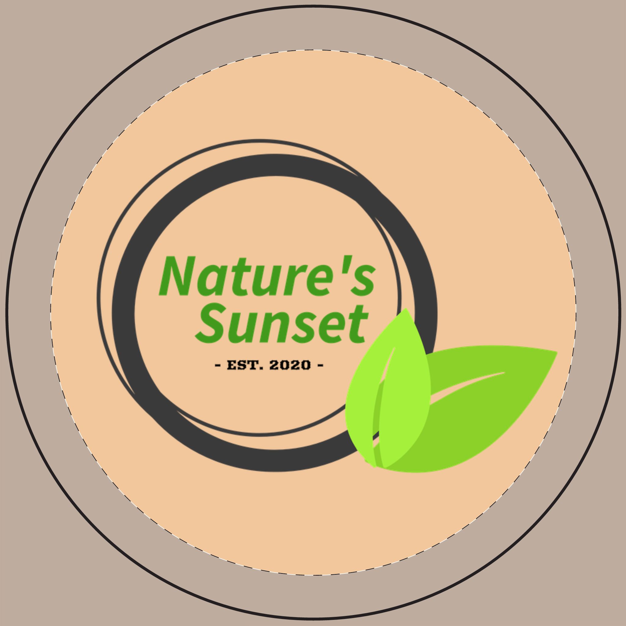 Nature's Sunset Scented Soy Candle, 14oz (Engraving)