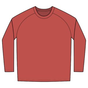 Nature’s Sunset Unisex Tri-Blend Long Sleeve Colorblock Raglan
