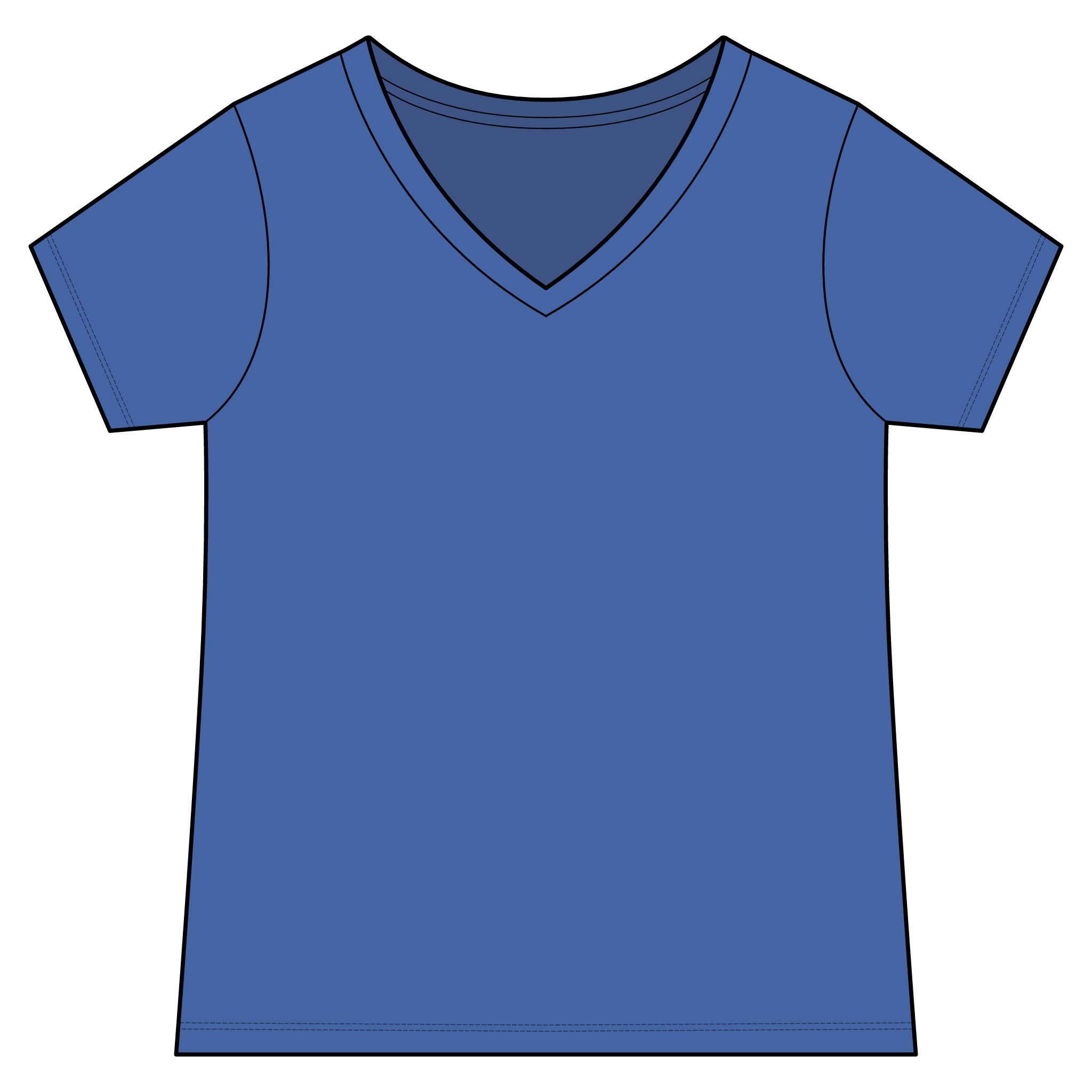 Nature’s Sunset Women's Recycled Blend V-Neck Tee - Image 7