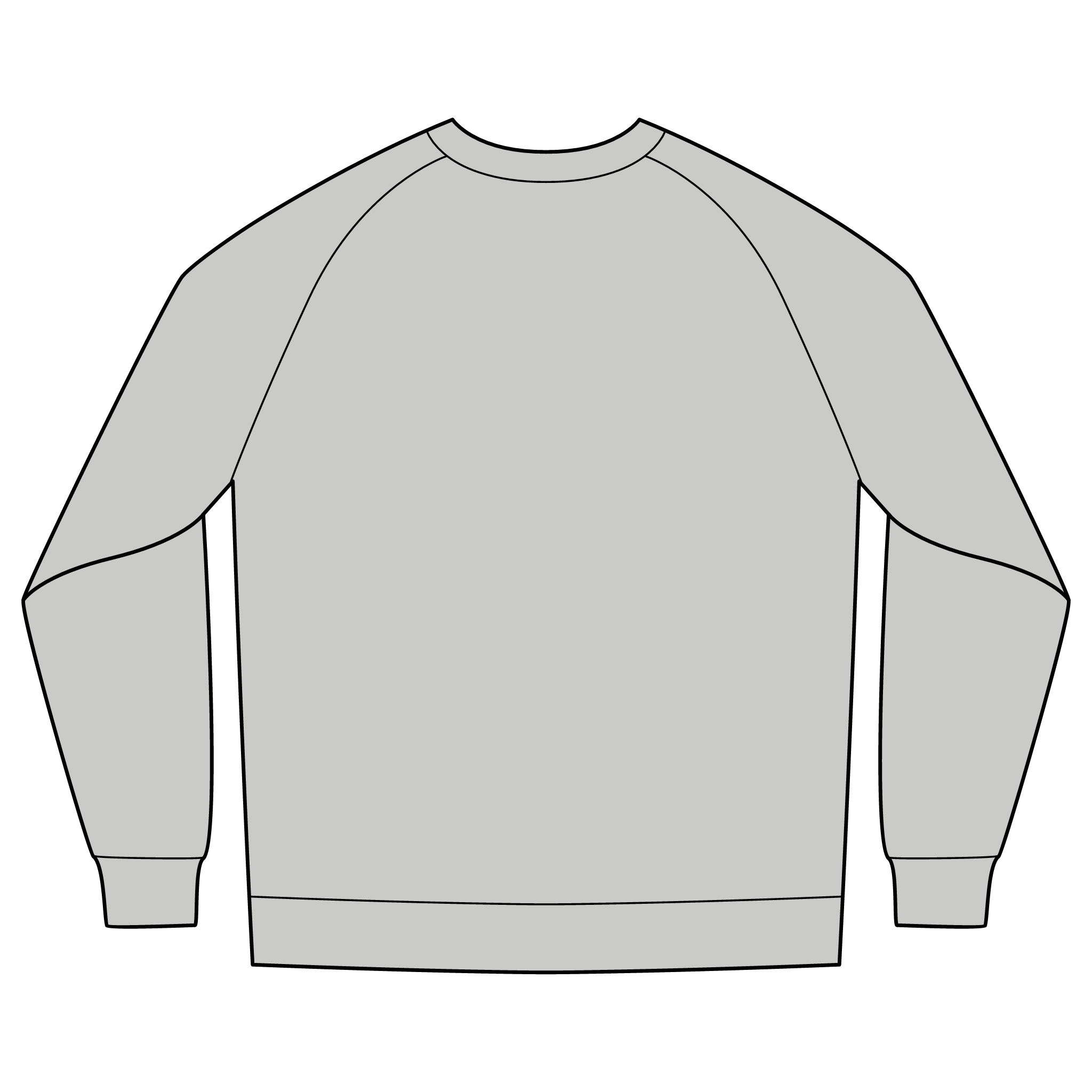 Nature’s Sunset Unisex Organic French Terry Crewneck Sweatshirt - Image 4