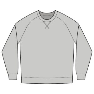 Nature’s Sunset Unisex Organic French Terry Crewneck Sweatshirt