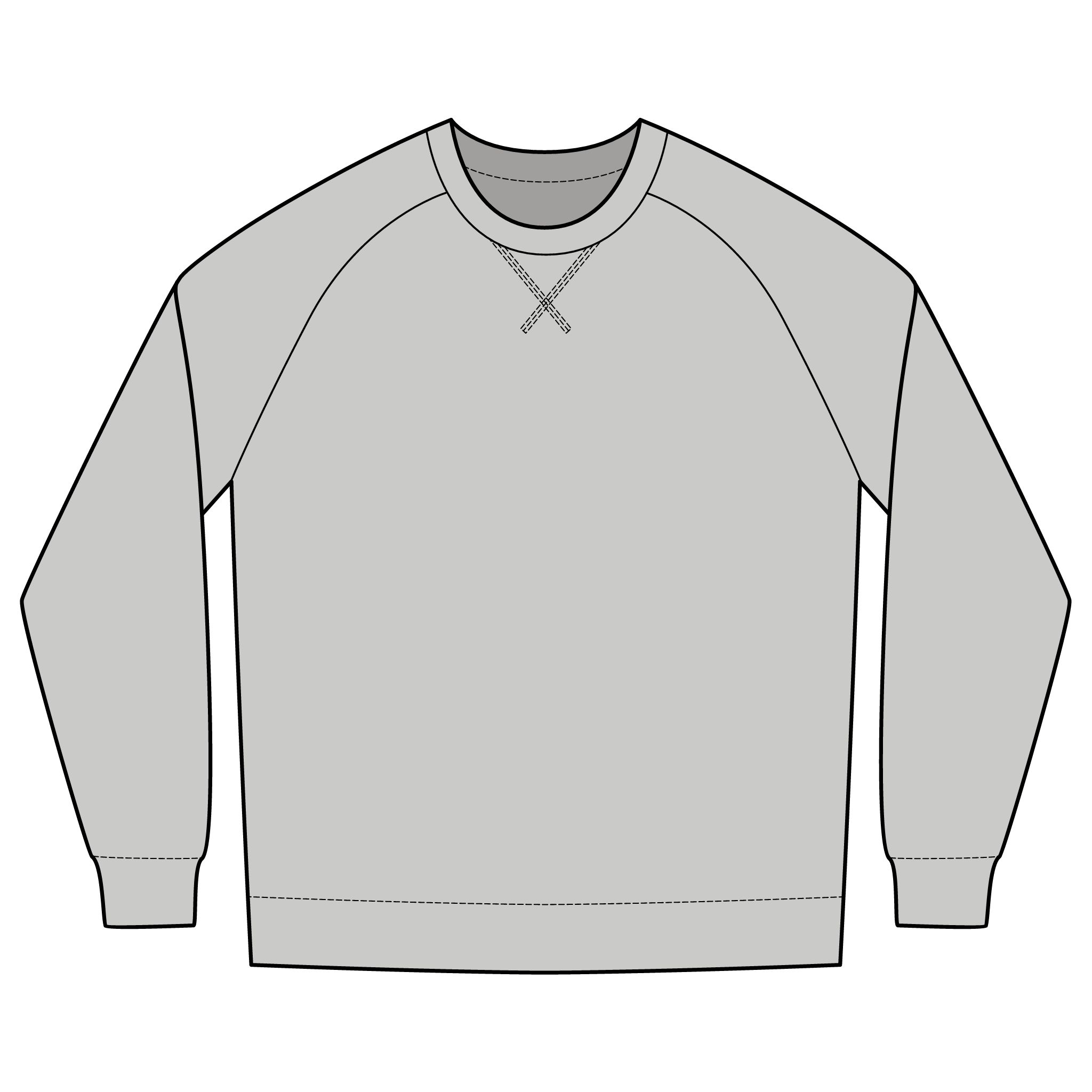 Nature’s Sunset Unisex Organic French Terry Crewneck Sweatshirt
