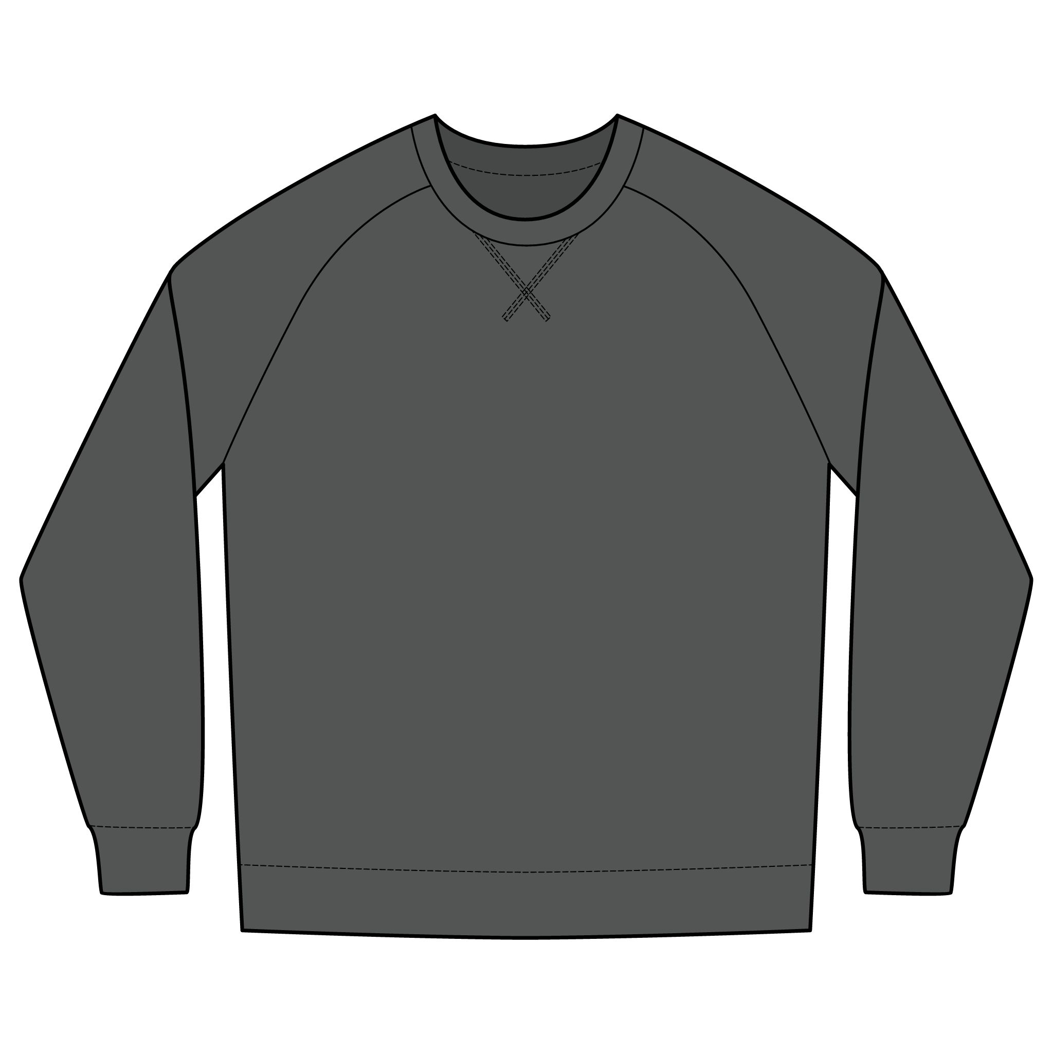 Nature’s Sunset Unisex Organic French Terry Crewneck Sweatshirt - Image 6